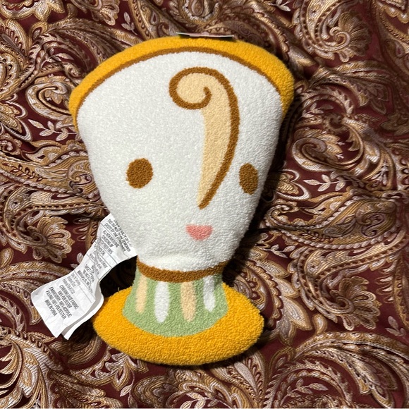 Disney Other - Disney Yellow and White Chip Accent Pillow